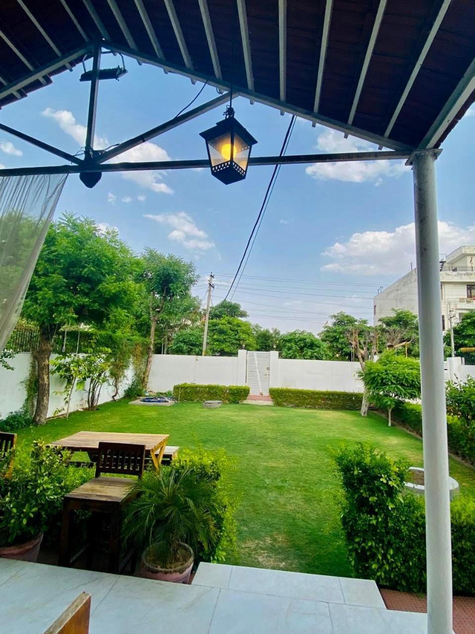 Solanki Farms & Pool Villa Garden Fully Private Jaipur Luaran gambar