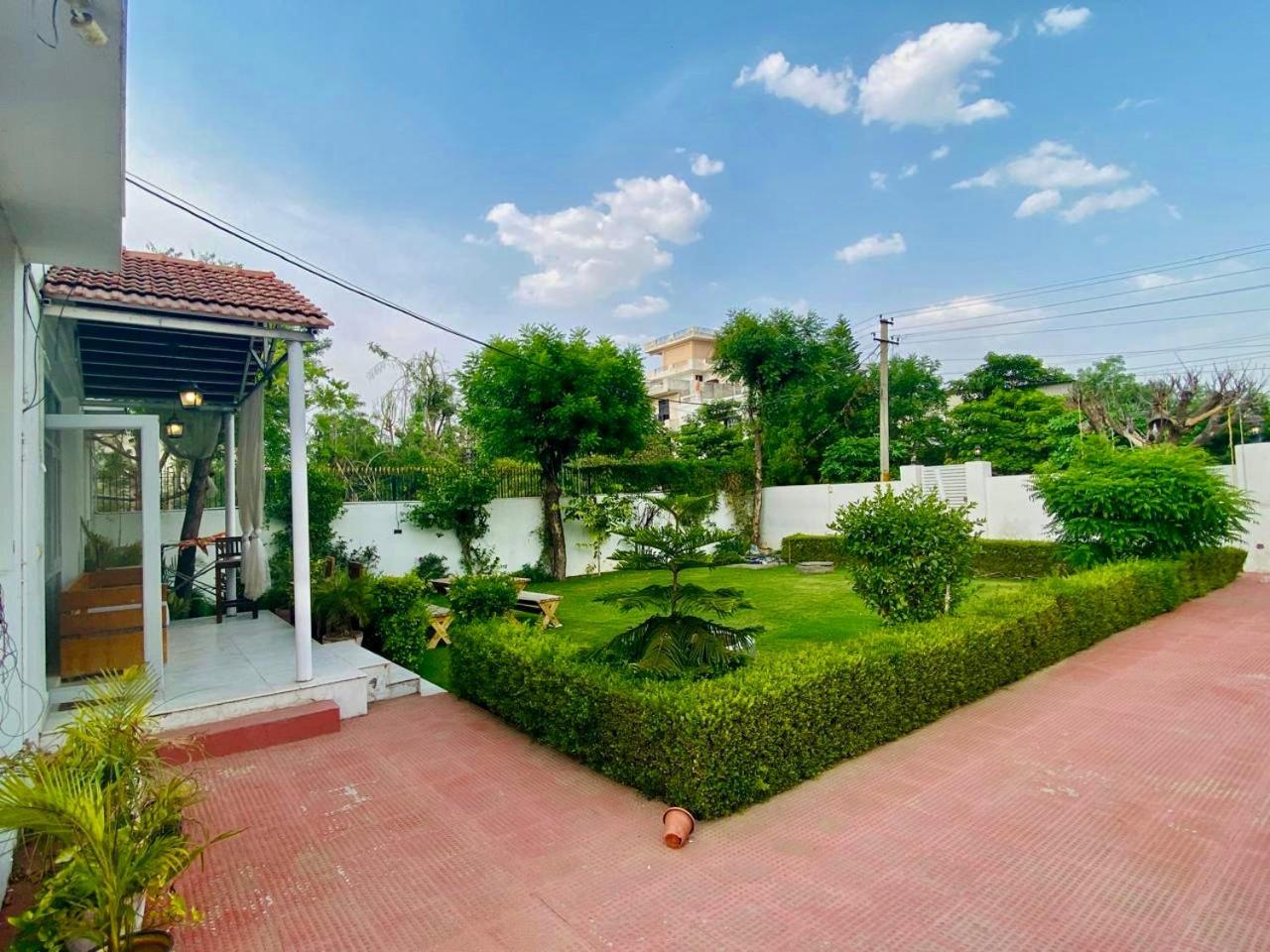 Solanki Farms & Pool Villa Garden Fully Private Jaipur Luaran gambar